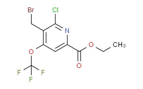 AM57315 | 1805931-73-0 | Ethyl 3-(bromomethyl)-2-chloro-4-(trifluoromethoxy)pyridine-6-carboxylate