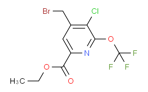 AM57318 | 1804320-04-4 | Ethyl 4-(bromomethyl)-3-chloro-2-(trifluoromethoxy)pyridine-6-carboxylate