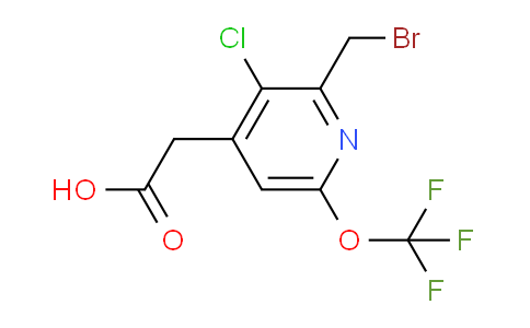 AM57320 | 1804320-21-5 | 2-(Bromomethyl)-3-chloro-6-(trifluoromethoxy)pyridine-4-acetic acid