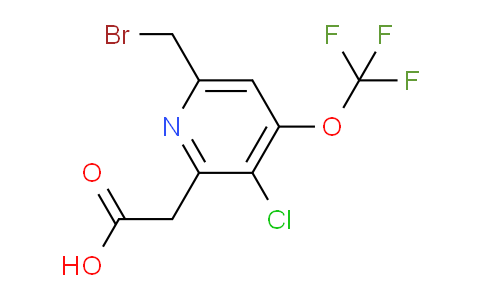 AM57322 | 1805931-98-9 | 6-(Bromomethyl)-3-chloro-4-(trifluoromethoxy)pyridine-2-acetic acid