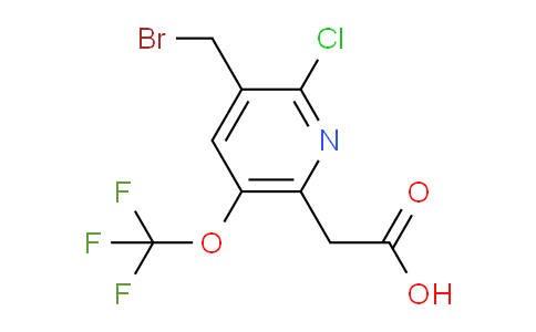 AM57326 | 1806103-37-6 | 3-(Bromomethyl)-2-chloro-5-(trifluoromethoxy)pyridine-6-acetic acid