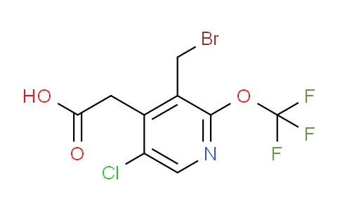 AM57329 | 1804621-47-3 | 3-(Bromomethyl)-5-chloro-2-(trifluoromethoxy)pyridine-4-acetic acid