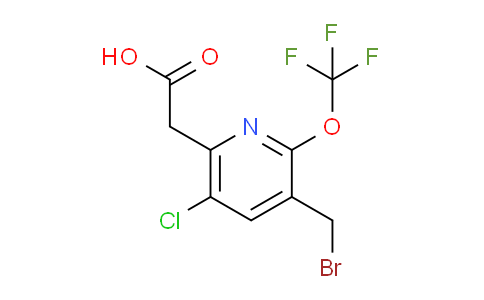 AM57330 | 1806148-67-3 | 3-(Bromomethyl)-5-chloro-2-(trifluoromethoxy)pyridine-6-acetic acid