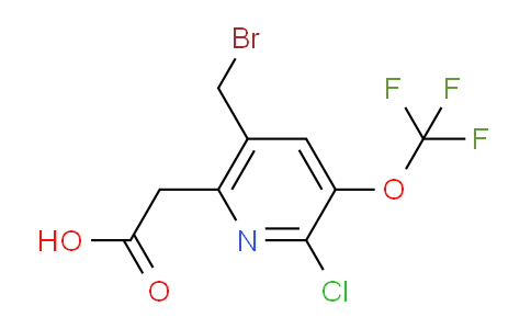 AM57332 | 1804621-68-8 | 5-(Bromomethyl)-2-chloro-3-(trifluoromethoxy)pyridine-6-acetic acid