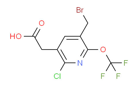 AM57333 | 1806103-53-6 | 3-(Bromomethyl)-6-chloro-2-(trifluoromethoxy)pyridine-5-acetic acid