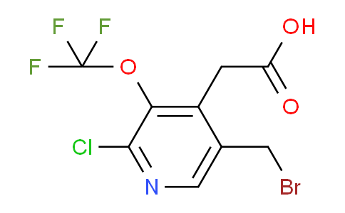 AM57334 | 1806148-78-6 | 5-(Bromomethyl)-2-chloro-3-(trifluoromethoxy)pyridine-4-acetic acid
