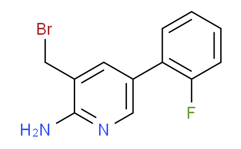 AM57343 | 1227587-34-9 | 2-Amino-3-bromomethyl-5-(2-fluorophenyl)pyridine
