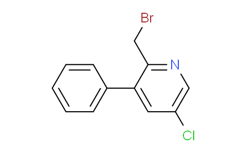 2-Bromomethyl-5-chloro-3-phenylpyridine