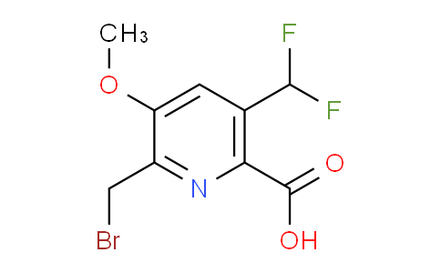 AM57354 | 1361871-07-9 | 2-(Bromomethyl)-5-(difluoromethyl)-3-methoxypyridine-6-carboxylic acid