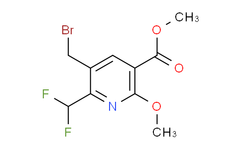 AM57358 | 1361895-66-0 | Methyl 3-(bromomethyl)-2-(difluoromethyl)-6-methoxypyridine-5-carboxylate