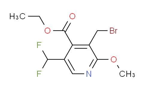 AM57359 | 1361763-15-6 | Ethyl 3-(bromomethyl)-5-(difluoromethyl)-2-methoxypyridine-4-carboxylate