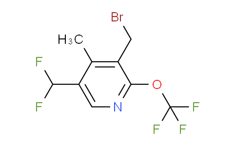 AM57365 | 1361850-73-8 | 3-(Bromomethyl)-5-(difluoromethyl)-4-methyl-2-(trifluoromethoxy)pyridine