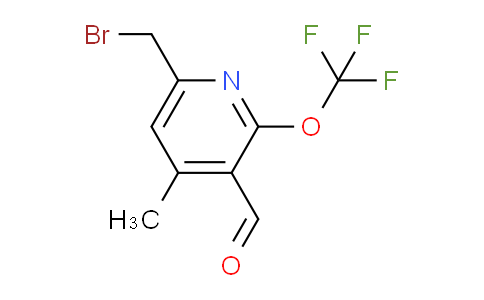 AM57367 | 1361754-12-2 | 6-(Bromomethyl)-4-methyl-2-(trifluoromethoxy)pyridine-3-carboxaldehyde