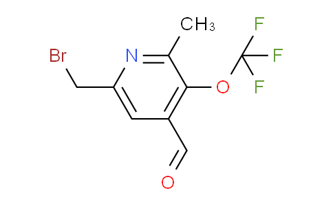 AM57369 | 1361871-31-9 | 6-(Bromomethyl)-2-methyl-3-(trifluoromethoxy)pyridine-4-carboxaldehyde