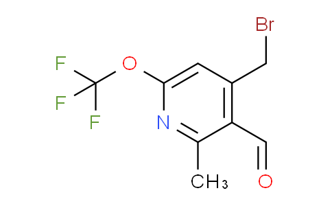 AM57372 | 1361794-68-4 | 4-(Bromomethyl)-2-methyl-6-(trifluoromethoxy)pyridine-3-carboxaldehyde