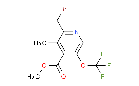 AM57374 | 1361803-86-2 | Methyl 2-(bromomethyl)-3-methyl-5-(trifluoromethoxy)pyridine-4-carboxylate