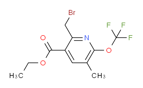 AM57376 | 1361920-46-8 | Ethyl 2-(bromomethyl)-5-methyl-6-(trifluoromethoxy)pyridine-3-carboxylate