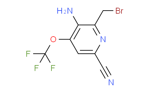 AM57406 | 1804535-00-9 | 3-Amino-2-(bromomethyl)-6-cyano-4-(trifluoromethoxy)pyridine