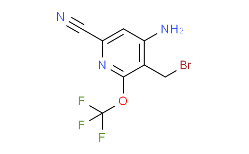 AM57407 | 1804028-91-8 | 4-Amino-3-(bromomethyl)-6-cyano-2-(trifluoromethoxy)pyridine