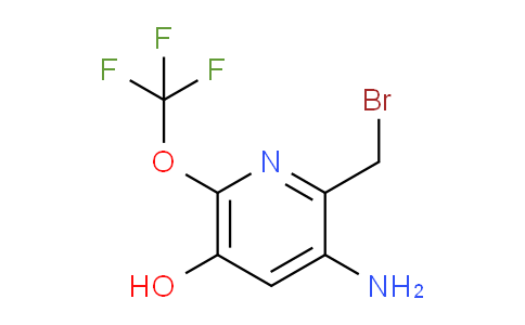 AM57410 | 1806141-09-2 | 3-Amino-2-(bromomethyl)-5-hydroxy-6-(trifluoromethoxy)pyridine
