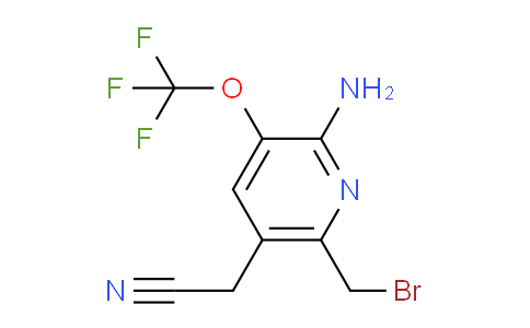 AM57423 | 1804014-04-7 | 2-Amino-6-(bromomethyl)-3-(trifluoromethoxy)pyridine-5-acetonitrile
