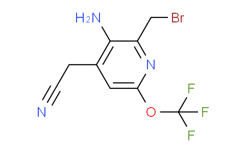 AM57424 | 1805989-62-1 | 3-Amino-2-(bromomethyl)-6-(trifluoromethoxy)pyridine-4-acetonitrile