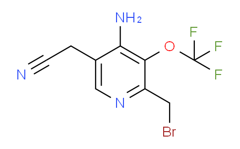 AM57426 | 1806130-58-4 | 4-Amino-2-(bromomethyl)-3-(trifluoromethoxy)pyridine-5-acetonitrile
