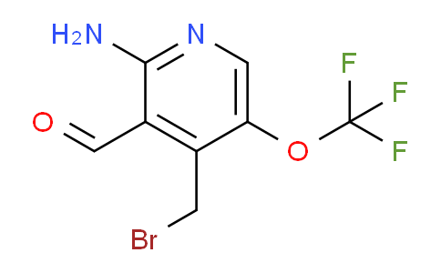 AM57434 | 1804469-22-4 | 2-Amino-4-(bromomethyl)-5-(trifluoromethoxy)pyridine-3-carboxaldehyde