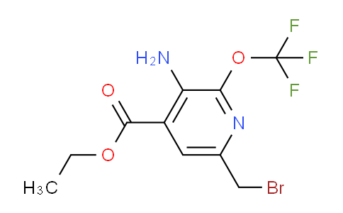 AM57443 | 1803631-37-9 | Ethyl 3-amino-6-(bromomethyl)-2-(trifluoromethoxy)pyridine-4-carboxylate