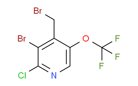 3-Bromo-4-(bromomethyl)-2-chloro-5-(trifluoromethoxy)pyridine