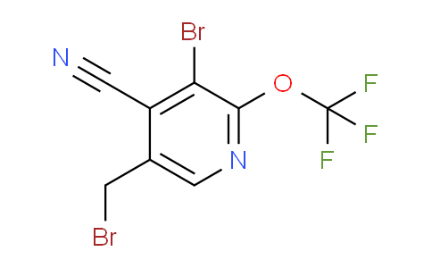 3-Bromo-5-(bromomethyl)-4-cyano-2-(trifluoromethoxy)pyridine