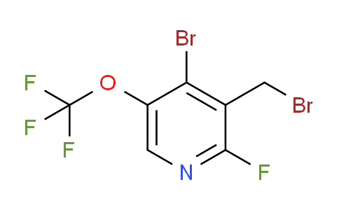 AM57452 | 1804561-51-0 | 4-Bromo-3-(bromomethyl)-2-fluoro-5-(trifluoromethoxy)pyridine