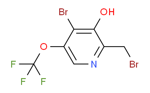 AM57453 | 1804648-73-4 | 4-Bromo-2-(bromomethyl)-3-hydroxy-5-(trifluoromethoxy)pyridine