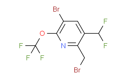 AM57466 | 1806210-05-8 | 5-Bromo-2-(bromomethyl)-3-(difluoromethyl)-6-(trifluoromethoxy)pyridine