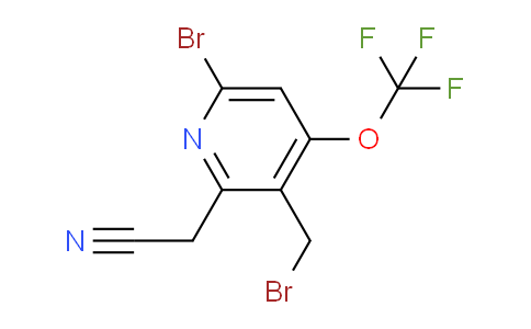 AM57467 | 1806210-12-7 | 6-Bromo-3-(bromomethyl)-4-(trifluoromethoxy)pyridine-2-acetonitrile