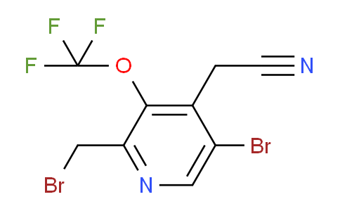 AM57468 | 1804573-26-9 | 5-Bromo-2-(bromomethyl)-3-(trifluoromethoxy)pyridine-4-acetonitrile