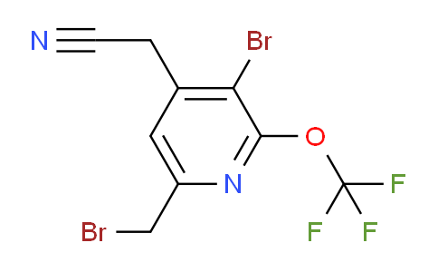 AM57469 | 1806091-44-0 | 3-Bromo-6-(bromomethyl)-2-(trifluoromethoxy)pyridine-4-acetonitrile