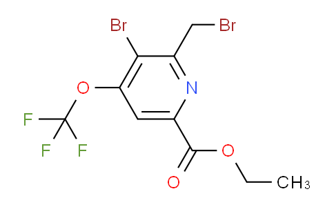 AM57479 | 1806093-61-7 | Ethyl 3-bromo-2-(bromomethyl)-4-(trifluoromethoxy)pyridine-6-carboxylate