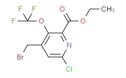 AM57515 | 1804703-45-4 | Ethyl 4-(bromomethyl)-6-chloro-3-(trifluoromethoxy)pyridine-2-carboxylate