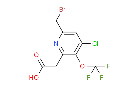 AM57517 | 1804555-39-2 | 6-(Bromomethyl)-4-chloro-3-(trifluoromethoxy)pyridine-2-acetic acid