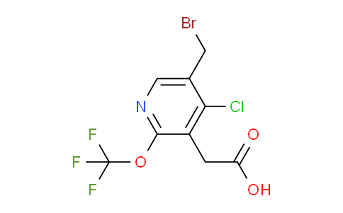 AM57518 | 1803634-51-6 | 5-(Bromomethyl)-4-chloro-2-(trifluoromethoxy)pyridine-3-acetic acid