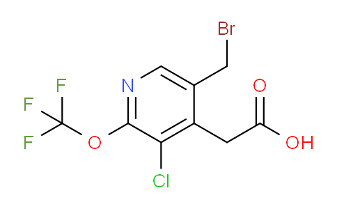 AM57519 | 1804703-59-0 | 5-(Bromomethyl)-3-chloro-2-(trifluoromethoxy)pyridine-4-acetic acid
