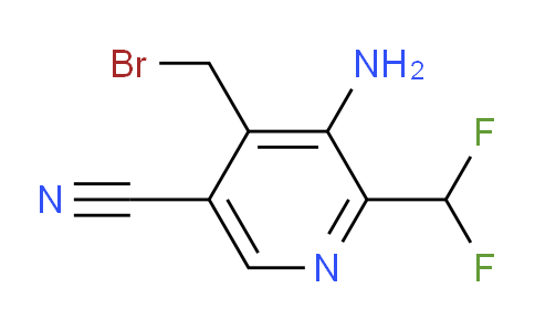 AM57525 | 1804699-70-4 | 3-Amino-4-(bromomethyl)-5-cyano-2-(difluoromethyl)pyridine