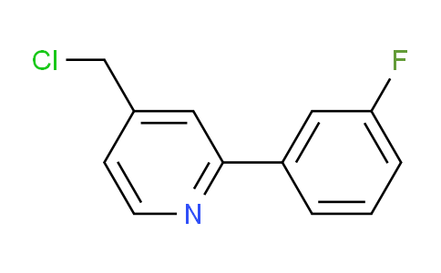 AM57656 | 501674-43-7 | 4-Chloromethyl-2-(3-fluorophenyl)pyridine