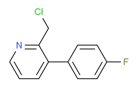 2-Chloromethyl-3-(4-fluorophenyl)pyridine