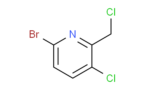 6-Bromo-3-chloro-2-(chloromethyl)pyridine