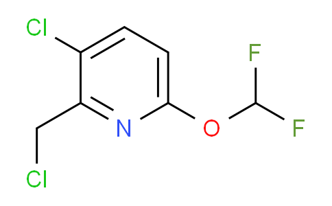 3-Chloro-2-chloromethyl-6-(difluoromethoxy)pyridine