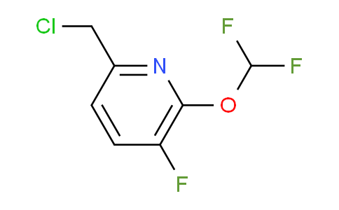 2-Chloromethyl-6-difluoromethoxy-5-fluoropyridine