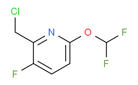 2-Chloromethyl-6-difluoromethoxy-3-fluoropyridine