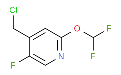 4-Chloromethyl-2-difluoromethoxy-5-fluoropyridine